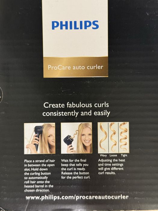 Стайлер, автоматична плойка для завивки Philips ProCare Auto Curler