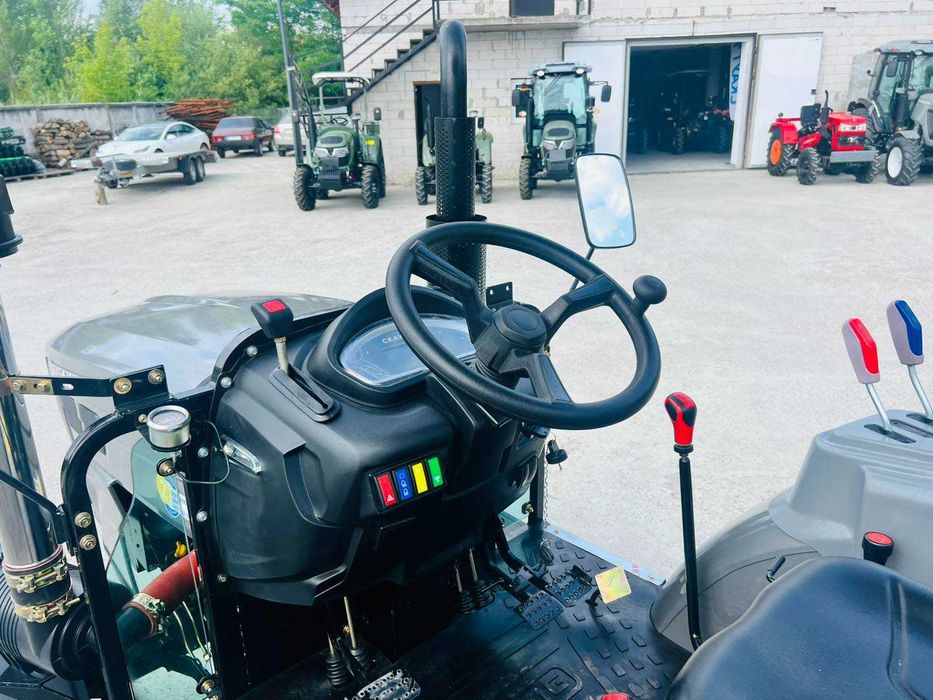 Мінітрактор СКАУТ ТY-404 РЕВЕРС з Дашком Примусова гідравліка Пневма