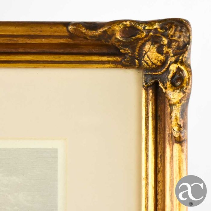 Gravura “Reutlingen.”, emoldurada