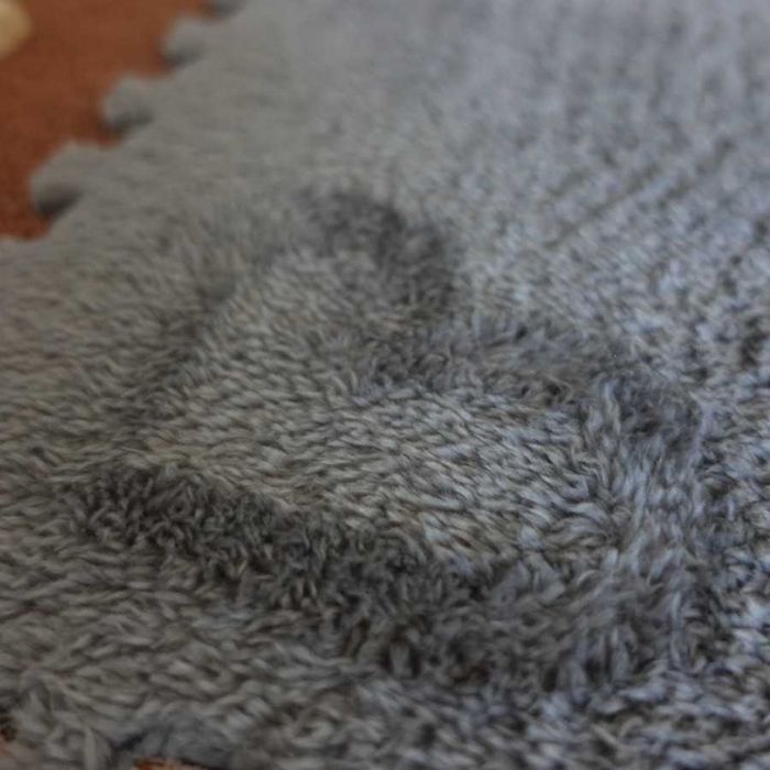 Mata sensoryczna, puzzle dywanowe SENSORY szaro-beżowy LISKISKI