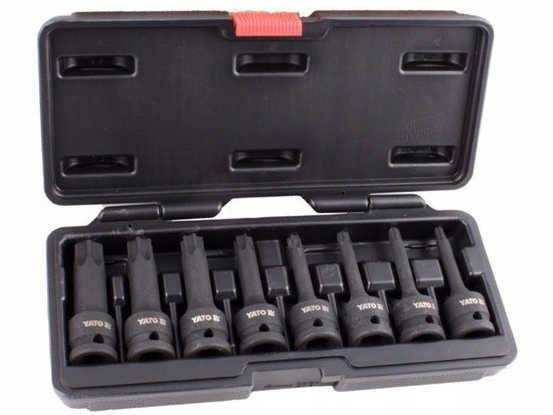 Набор ударных торцевых насадок бит звезд  TORX YATO YT-1065