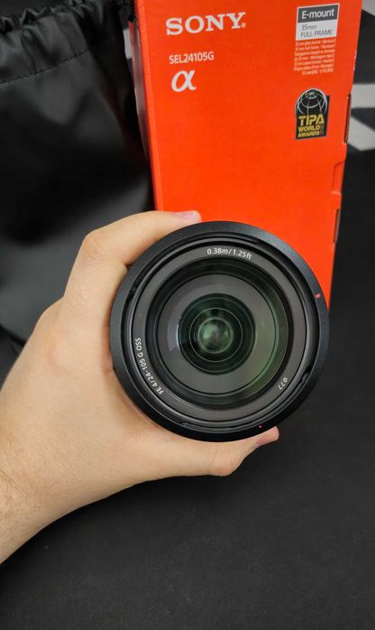 Lente Sony FE 24-105mm F4 G OSS (SEL24105G)