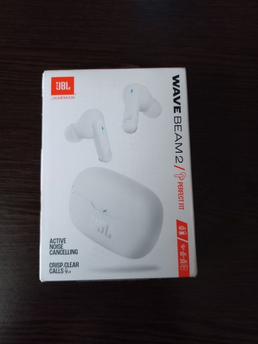 Навушники TWS JBL Wave Beam 2 White