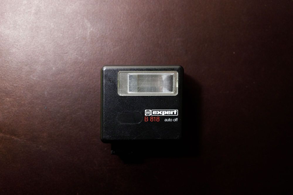 Konica FC-1 + błysk + pasek + oryginalna instrukcja