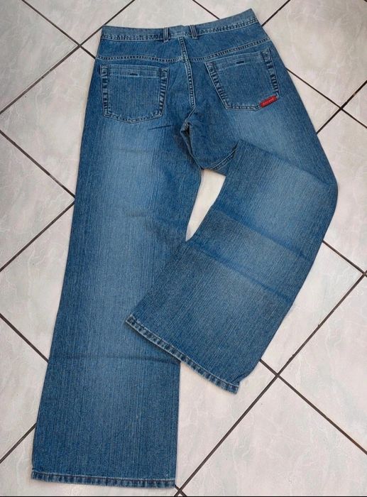 Dzwony szwedy damskie vintage 90s