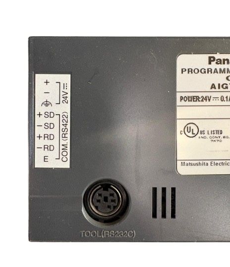 Programowalnym panelem HMI z serii GT11   Panasonic AIGT2032B  PLC