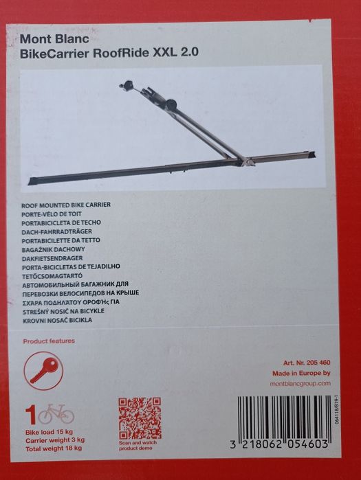 Porta bicicletas a estrear