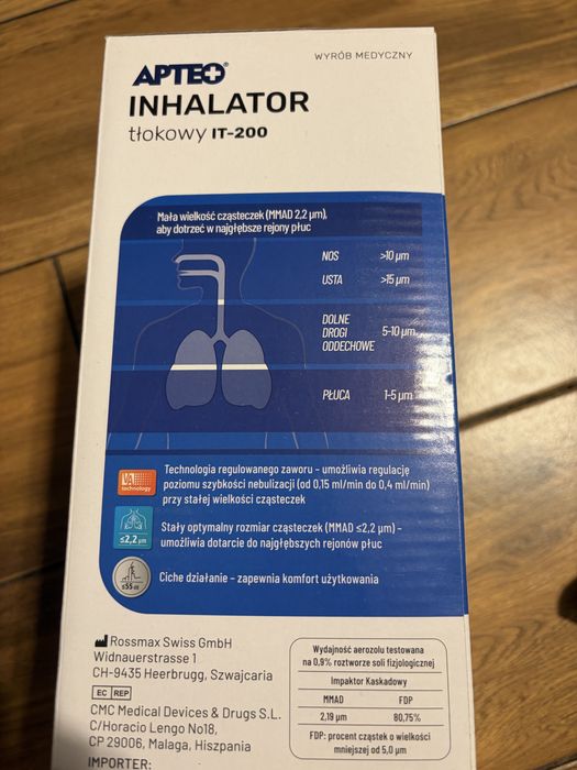 Inhalator tlokowy Apteo