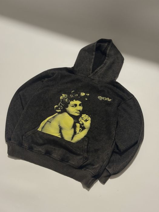 Худі Off-White темно сірого кольору М розмір