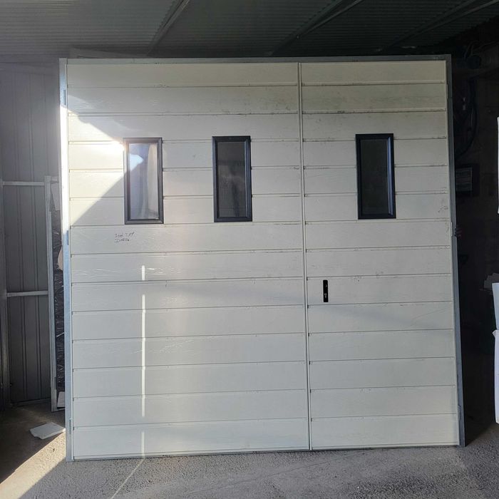 Brama garażowa, Drzwi stalowe, Brama na wymiar, Brama do muru