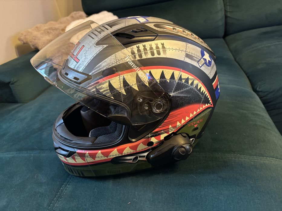 Kask motocyklowy Bell Qualifier DLX + interkom Sena SMH10