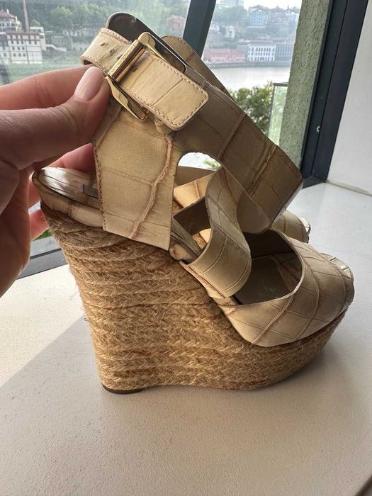 Sandálias de cunha Michael Kors Premium Collection