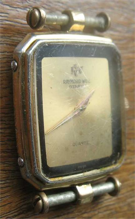 Relógio Vintage - Raymond Weil Geneve - 18K Gold Electroplated - 9014