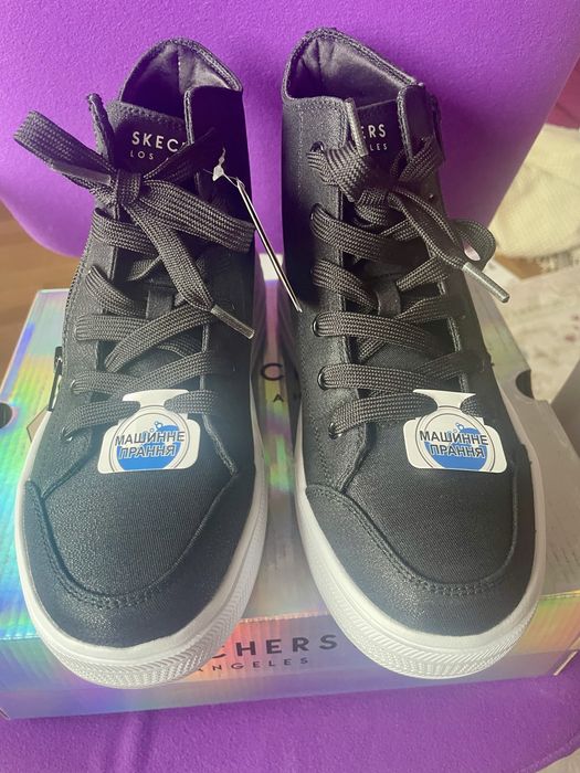 Ботинки черевики хайтопи чобітки кроссовки Skechers 37-38р