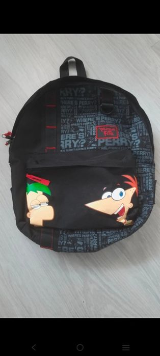 Plecak Fineasz i ferb 2 komory