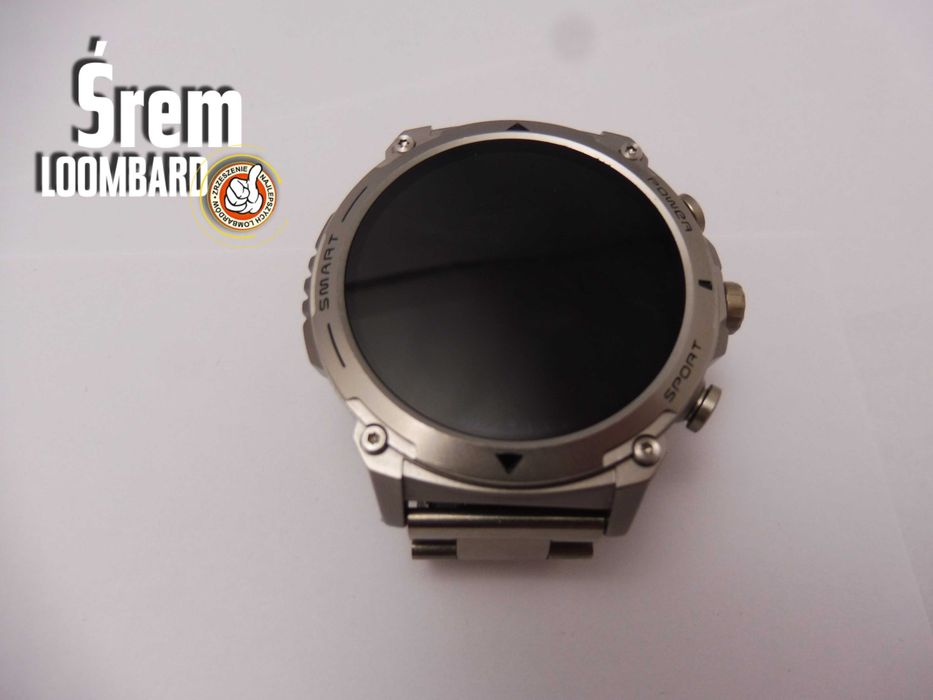 Smartwatch GARETT ATOM V009145  / Ładowarka / Stan DB!