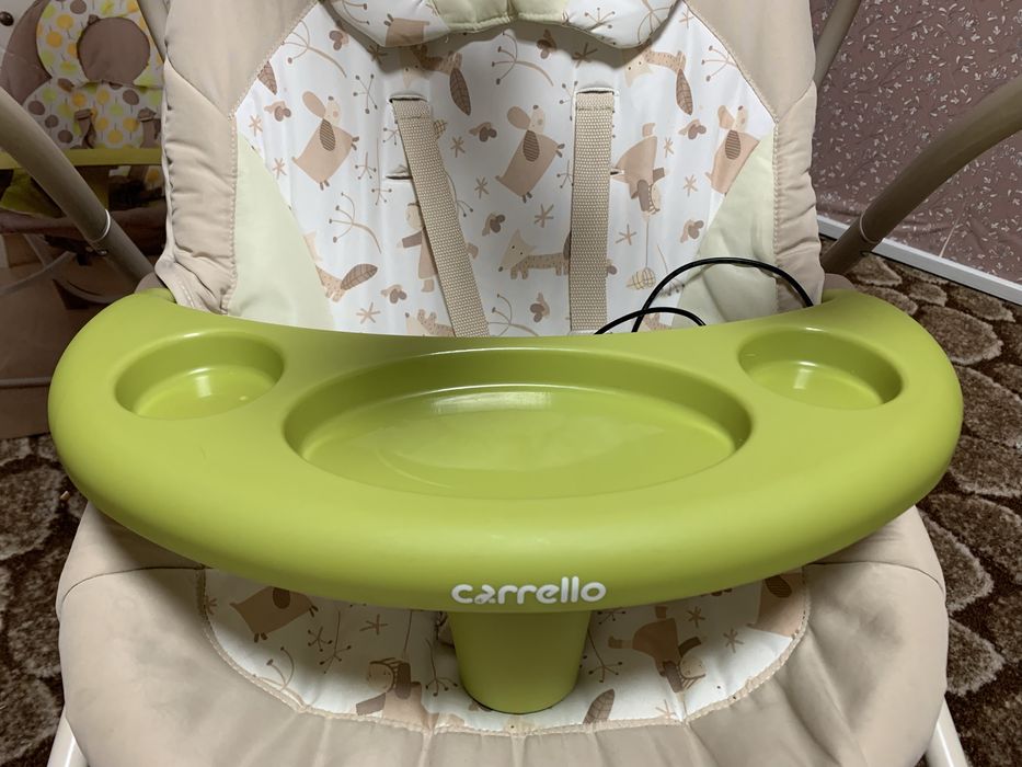 Колиска-гойдалка CARRELLO Nanny 3в1 CRL-0005 Green Tree
