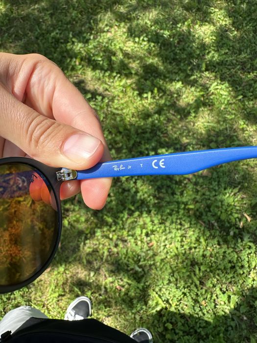 Сонячні окуляри ray ban оригінал дитячі круглі rb9161s kids