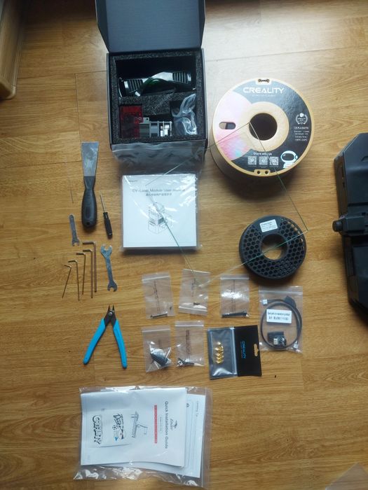 Drukarka 3D Creality Ender 3 S1 Pro z laserem.