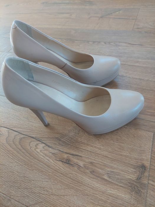 Włoskie buty skórzane Sala Bezowe 39