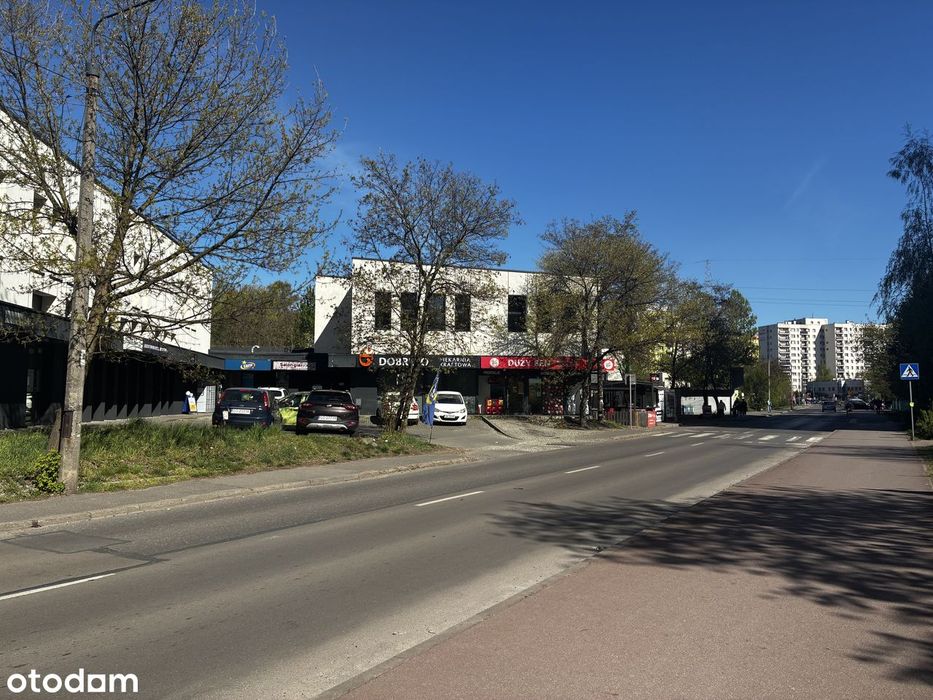 Obiekt usługowo-handlowy w Centrum Sosnowca z parkingiem