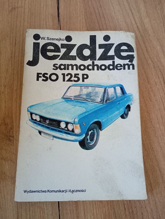 Zestaw książek auta prl