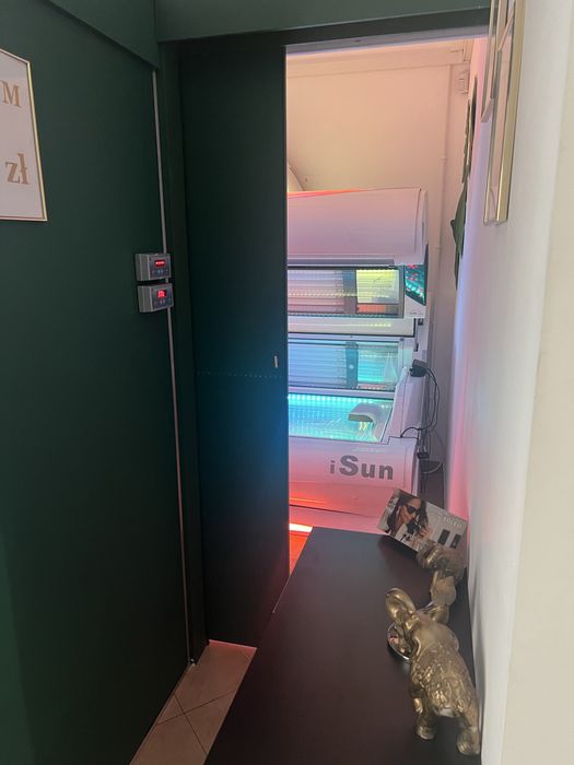 Odstępne - w pełni wyposażony gabinet kosmetologiczny + solarium