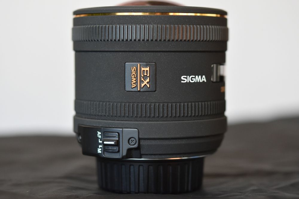 Nikon Sigma AF 4,5mm F2,8 EX DС HSM Circular Fisheye