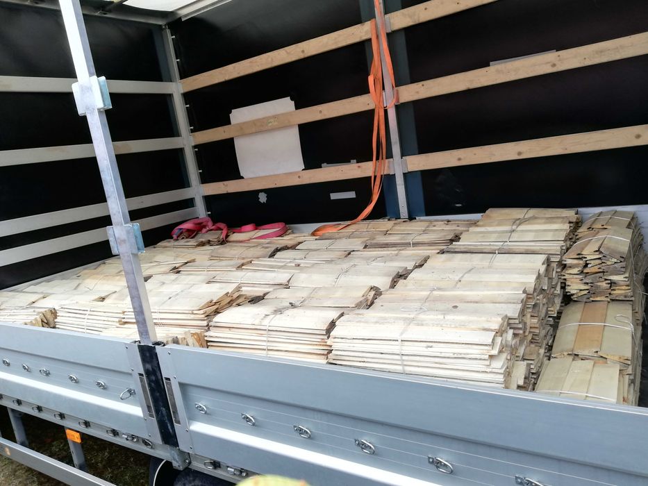 Gont drewniany ręcznie łupany osikowy