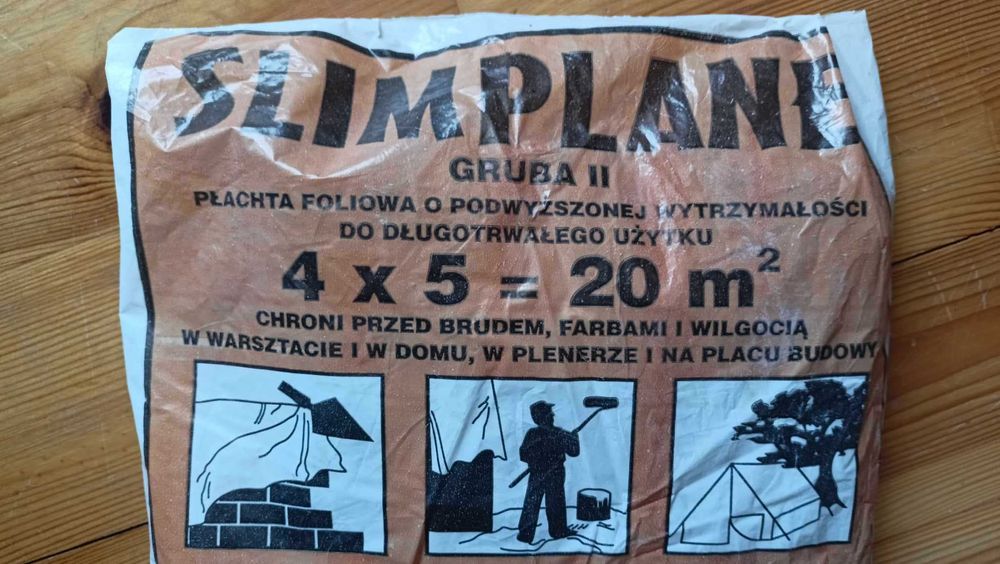 Folia malarska gruba nowa