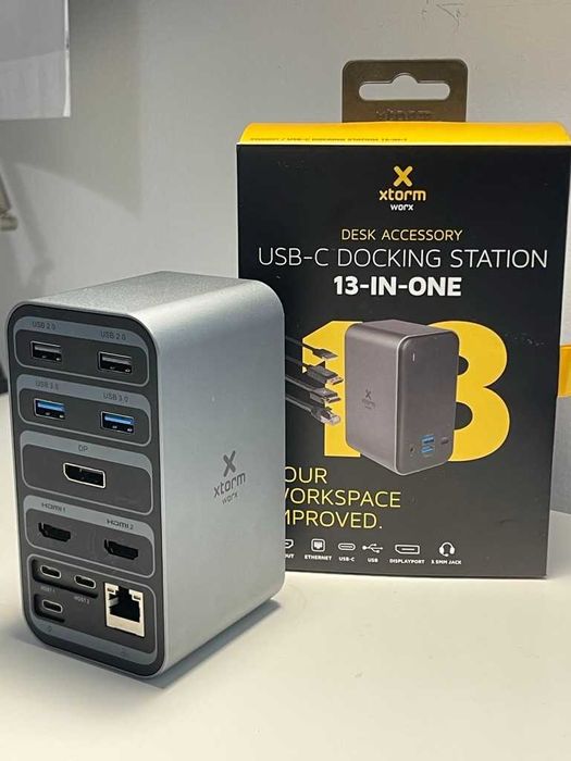 Dockstation Xtorm Worx - Conectividade Versátil