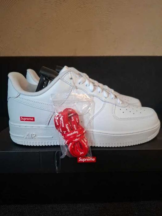 Nike Air Force 1 Low Supreme White Rozmiar 44
