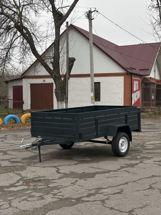 легковий причіп “Старконь” АМС‑650 (2,3 × 1,35 м)