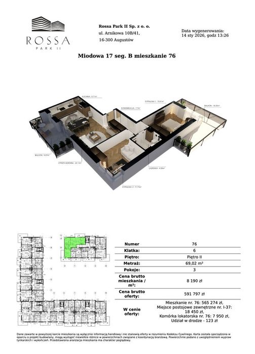 Miodowa 17 - M76
