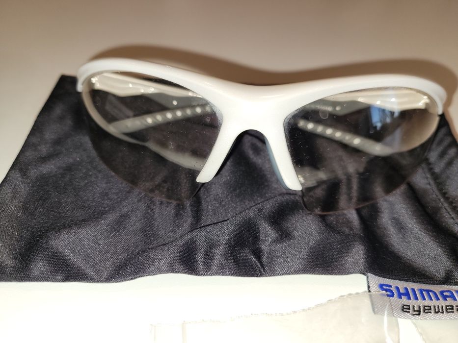 Okulary rowerowe Shimano jak nowe