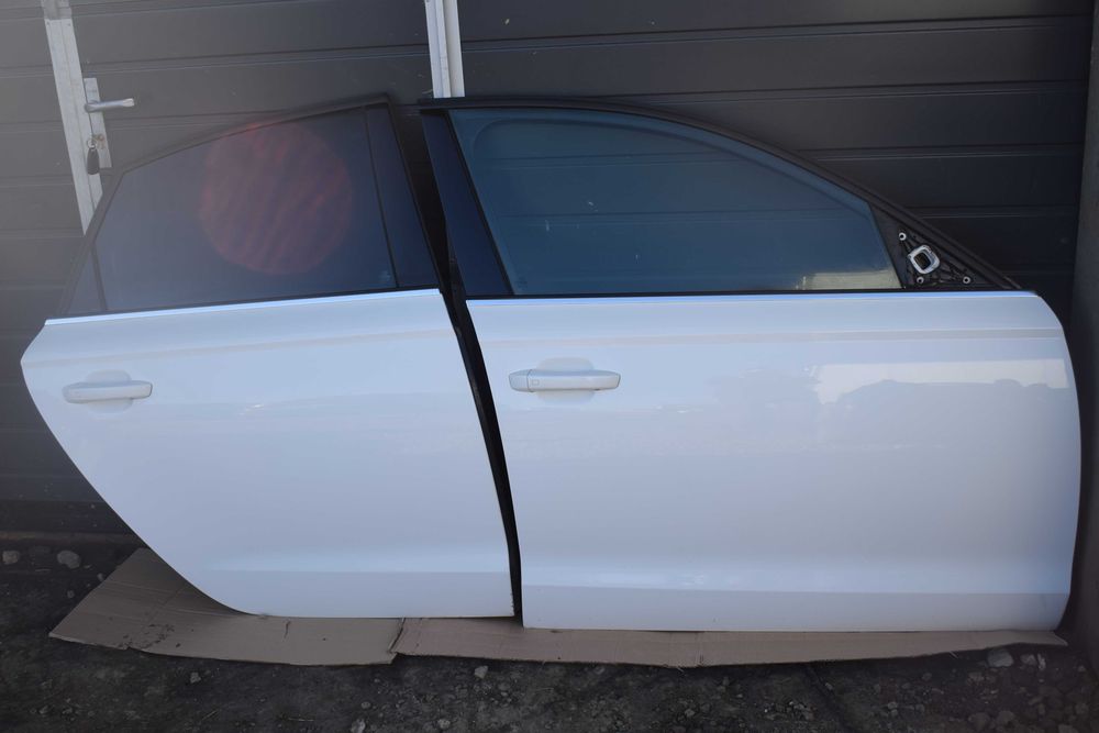 drzwi prawe tylne tył AUDI A6 C7 4G SEDAN 13r. kolor LY9C KOMPLETNE
