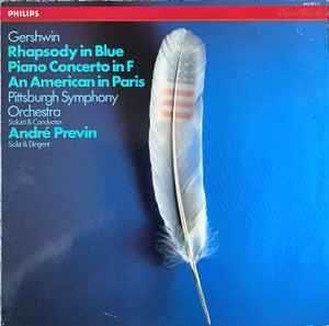 Gershwin, André Previn, Pittsburgh Symph Orches – "Rhapsody In Blue" CD