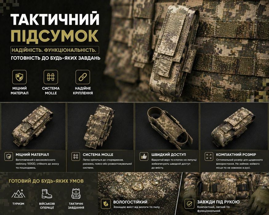 Підсумок для турнікета MOLLE (відкритий)