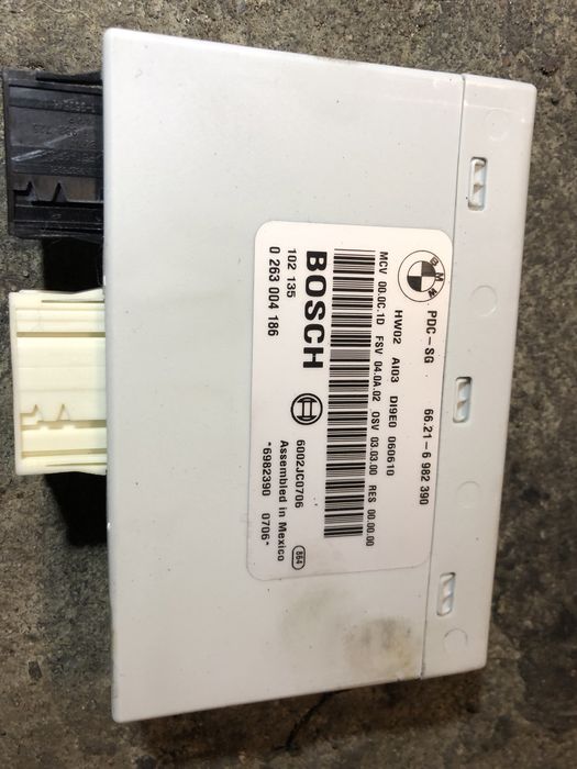 Modul pdc e90 e91 e92 e93 e87 parkowania sterownik czujnikow pdc