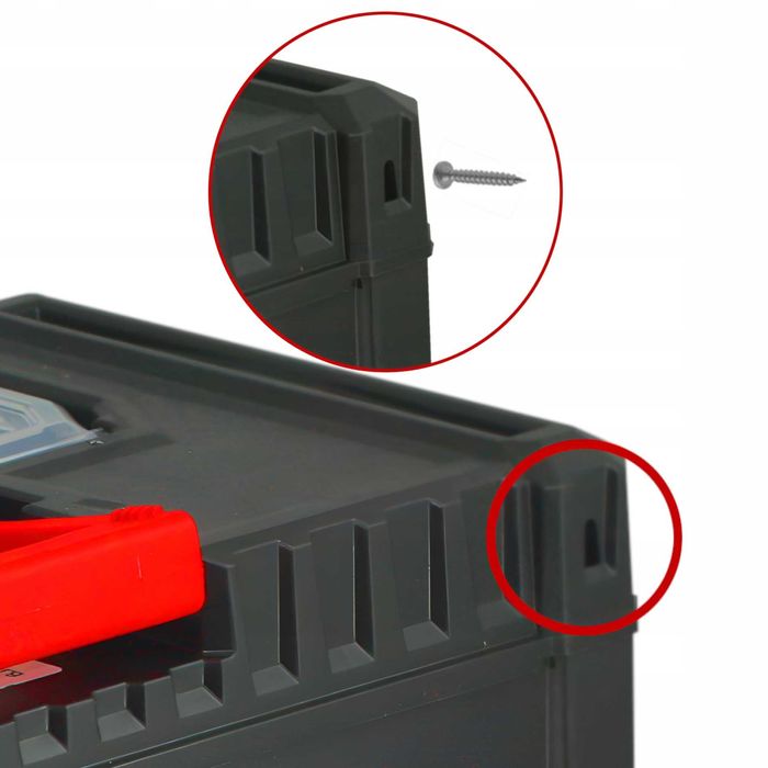 ORGANIZER Narzędzi Skrzynka Szufladki WARSZTATOWY Kistenberg MULTICASE