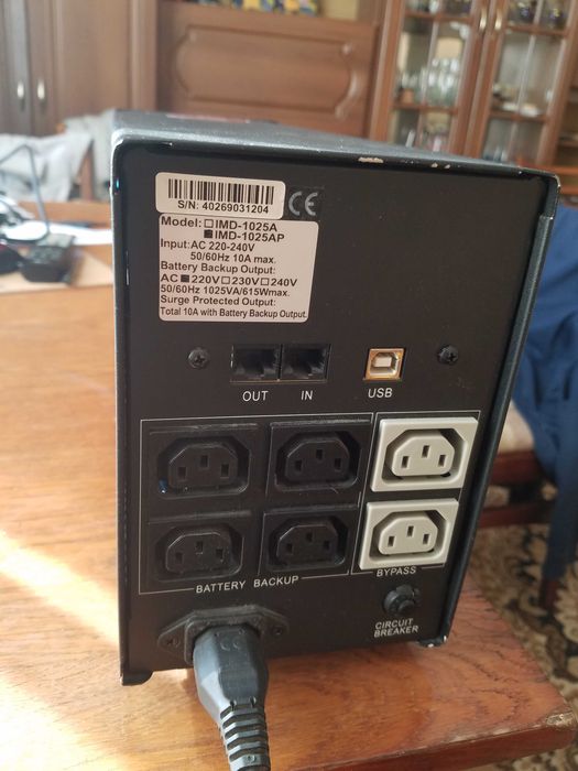 Пристрій безперебійного живлення IMD-1025AP Powercom (IMD-1025 AP)