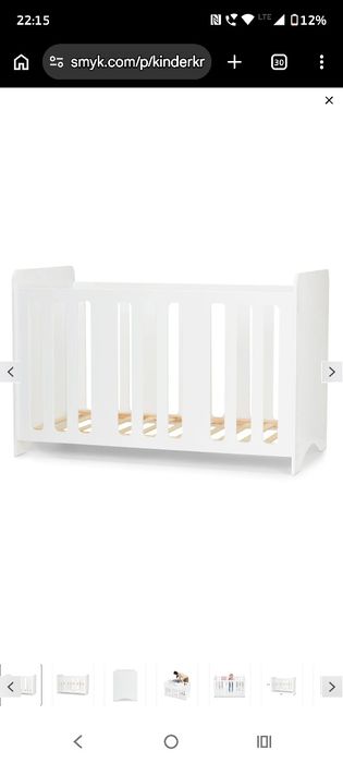 Łóżeczko Kinder Kraft stello