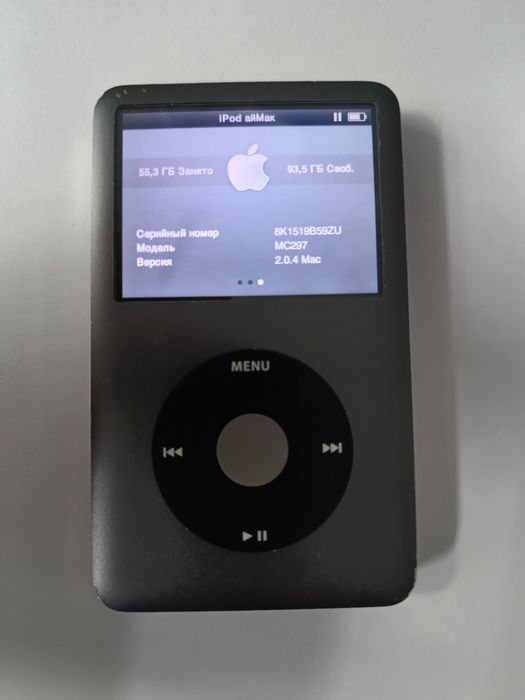 MP3 ПЛЕЄР APPLE iPod classic A1238 160gb