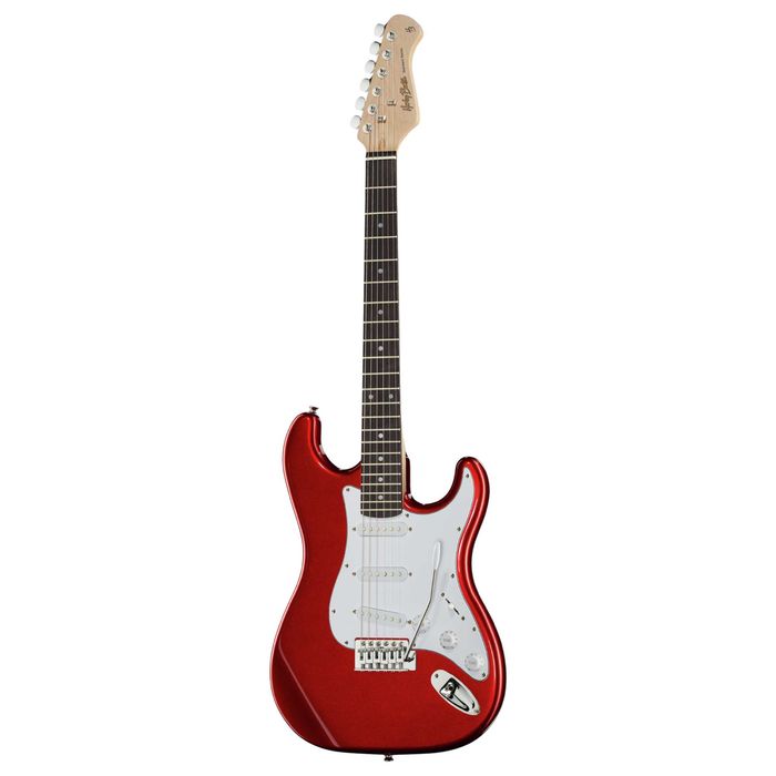 Gitara elektryczna Harley Benton Strat ST-20 CA czerwona + kabel