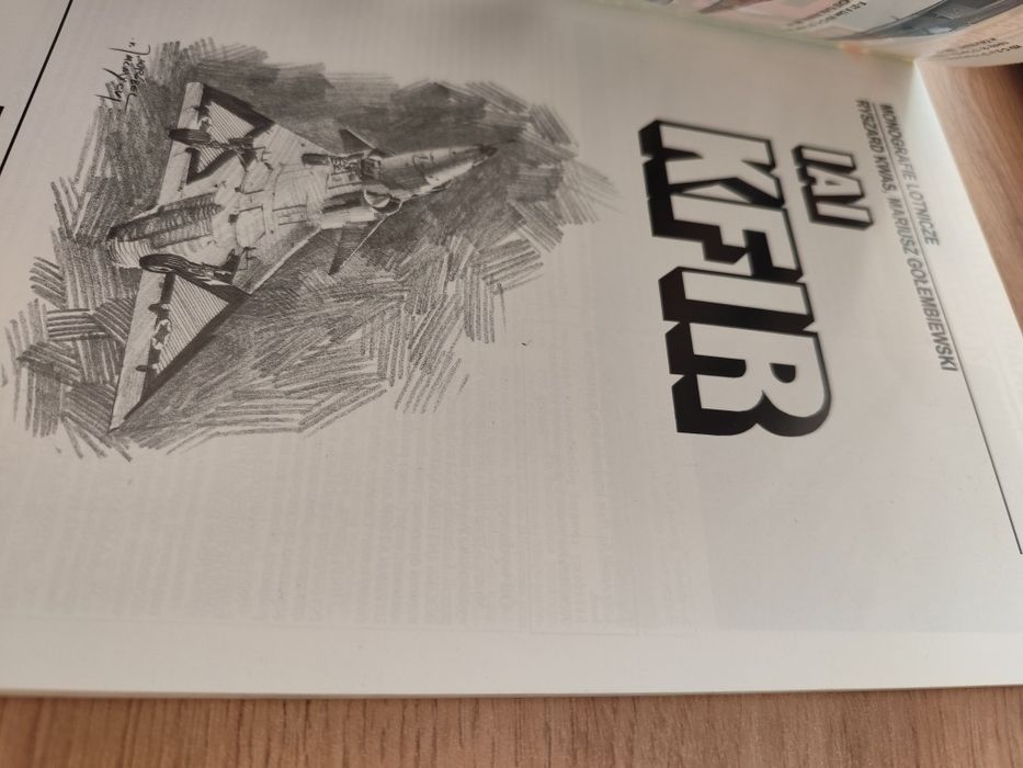 Monografie Lotnicze 27 IAI KFIR - M. Gołembiewski