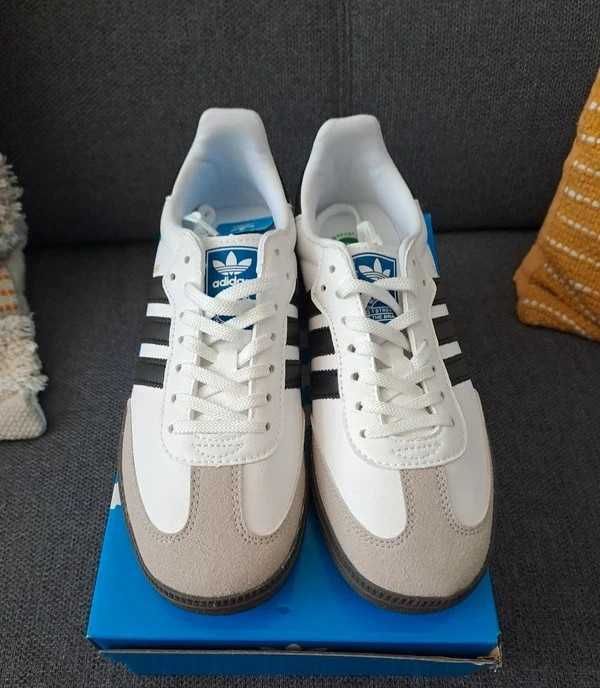 Adidas Samba bialo czarne damskie meskie sneakersy BESTSELLER R.42