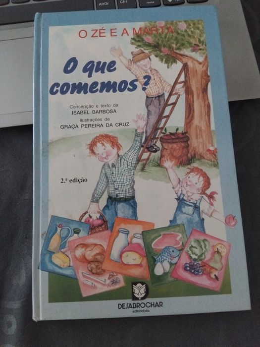 Livro infantil o que comemos