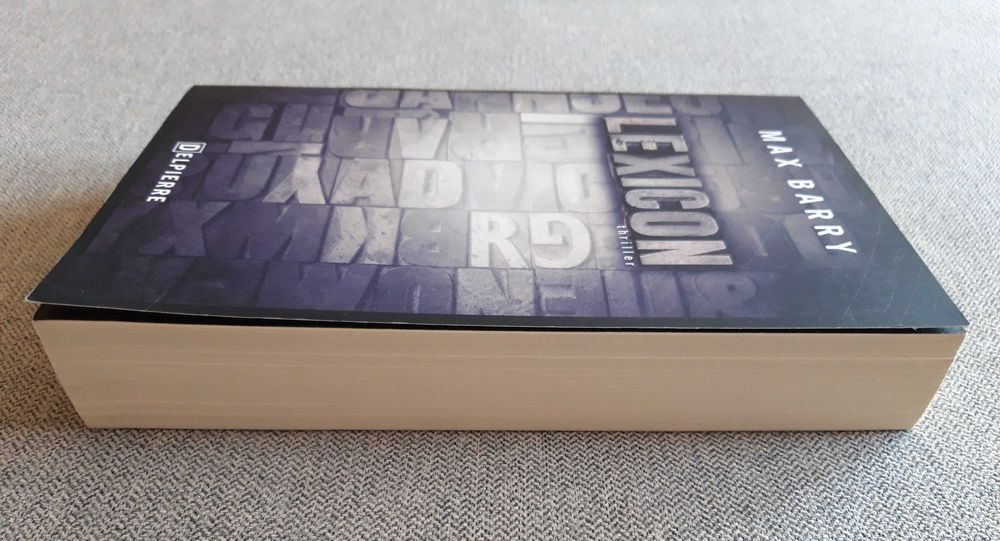 Livro "Lexicon" de Max barry