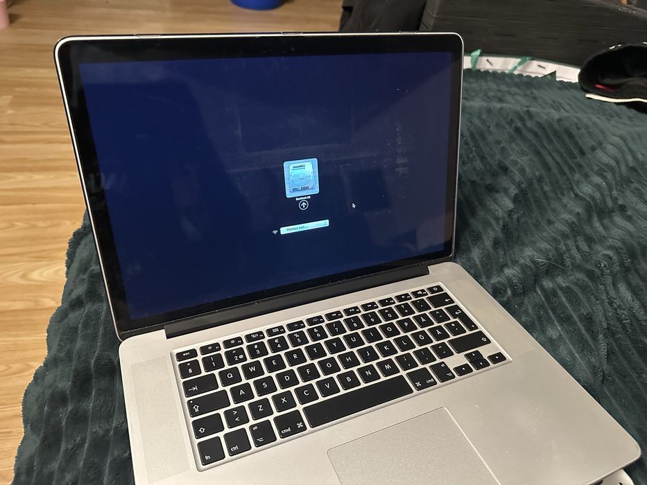 Macbook Pro a1398 16 gb i7 500 ssd dysk nowa bateria tanio laptop pc