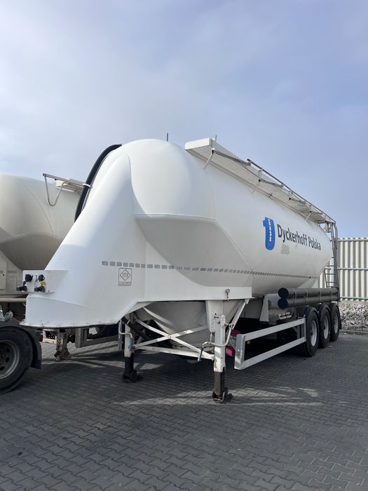 WYNAJEM DZIERŻAWA * CEMENTONACZEPA * Feldbinder naczepa beczka cement